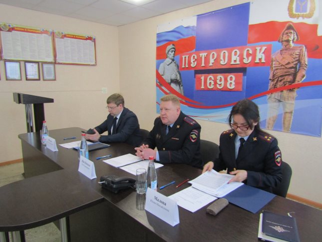 В отделе МВД России по Петровскому району подведены итоги работы за 2019 год