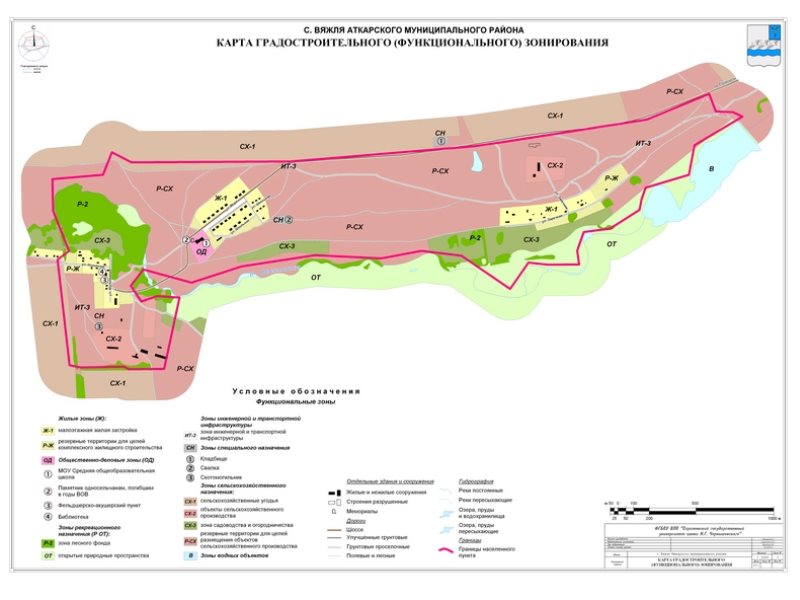 Карта градостроительного зонирования саратов