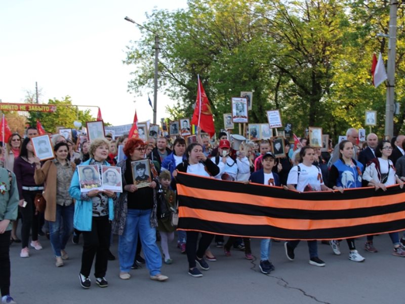 Бессмертный полк в гуково