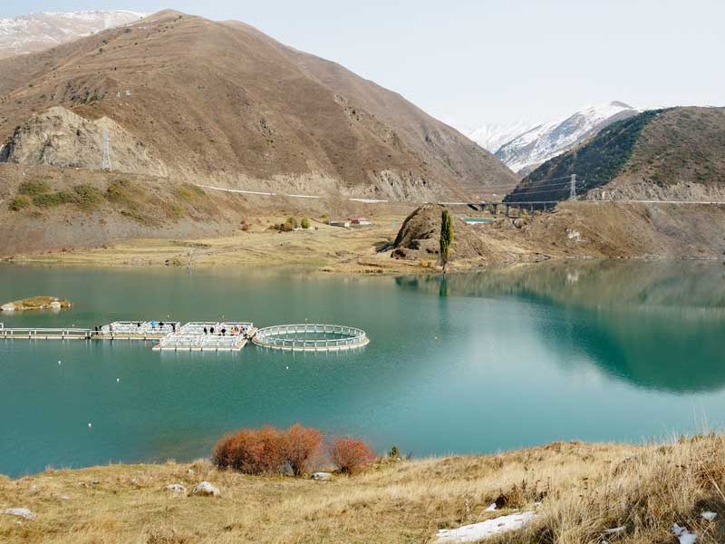 Зарамагское водохранилище северная осетия фото