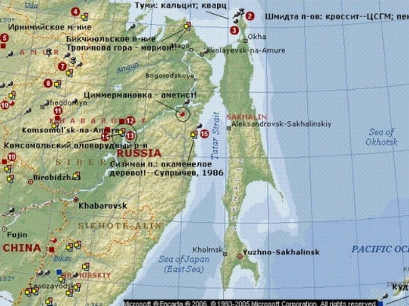 Карта южно сахалинска корсаков - 81 фото