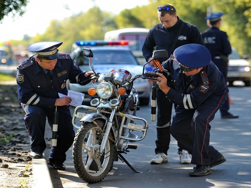 Погоня за мото