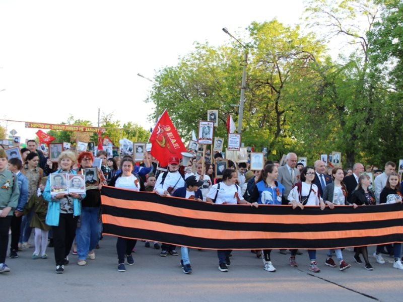 Бессмертный полк в гуково