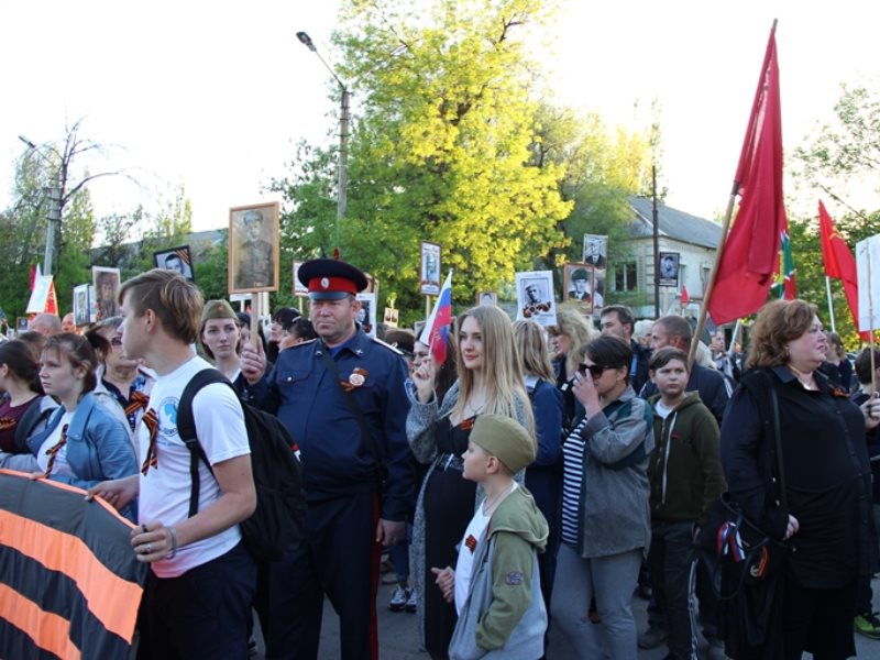 Бессмертный полк в гуково