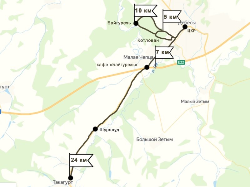 Онлайн карта дебесского района