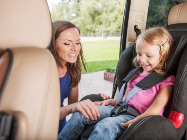 Штраф за не пристегнуть детское кресло в машине